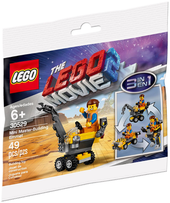 LEGO Mini Master-Building Emmet 30529 – Retired & Sealed