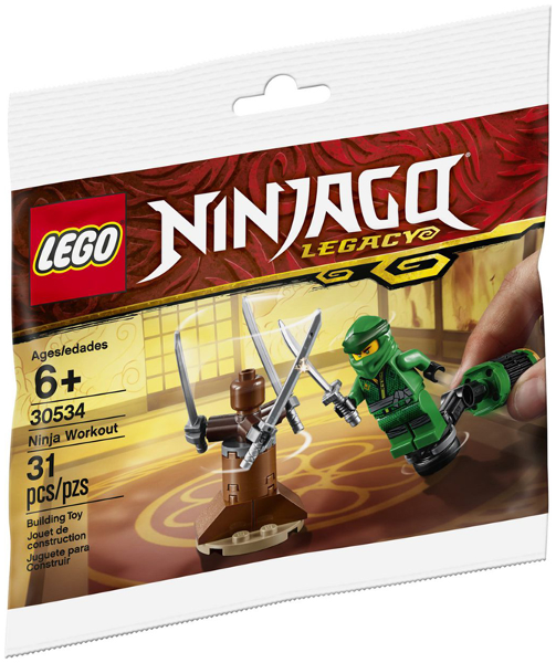 LEGO Ninja Workout 30534 – Retired & Sealed