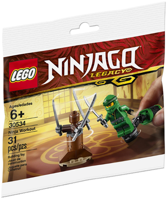 LEGO Ninja Workout 30534 – Retired & Sealed