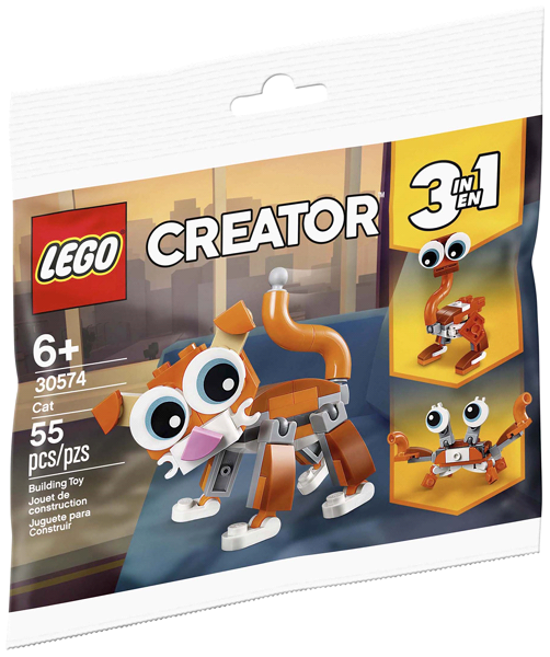 LEGO Creator 3In1, Cat 6 Years And Above Animal toy 30574 – Retired & Sealed