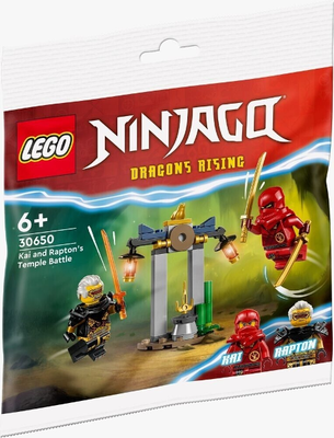 LEGO Kai and Rapton's Temple Battle 30650 – Retired & Sealed