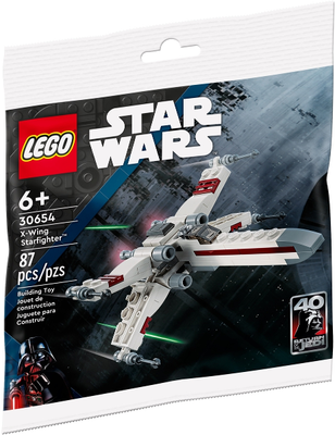 LEGO X-Wing Starfighter Set Kid toy building block 30654 – Retired & Sealed