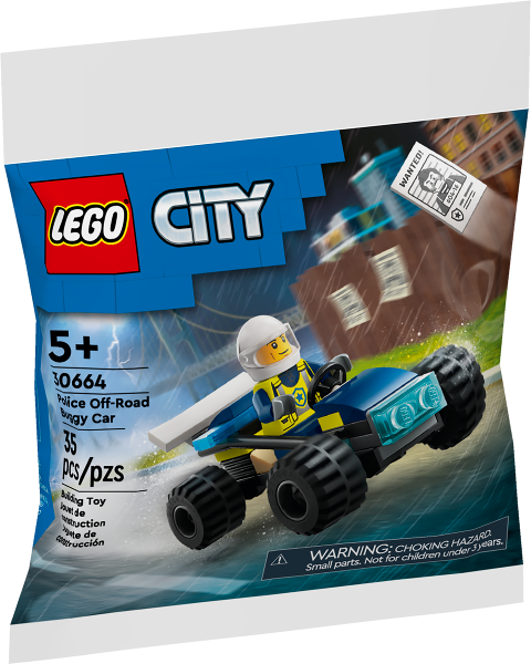 LEGO Police Off-Road Buggy Car 30664 – Sealed UK Stock