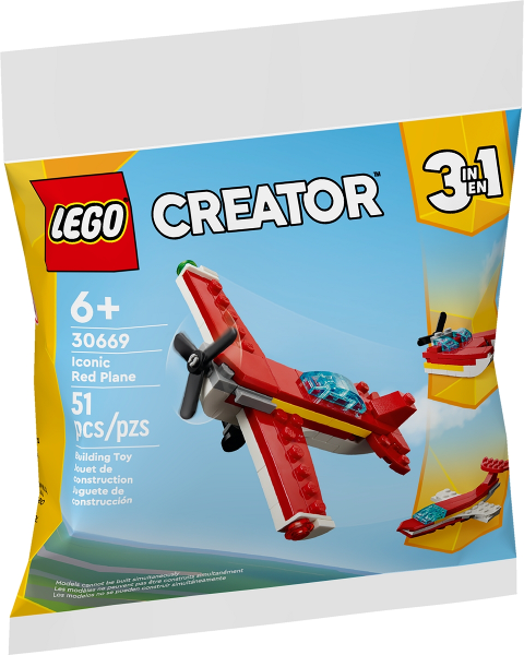 LEGO Iconic Red Plane 30669 – Sealed UK Stock