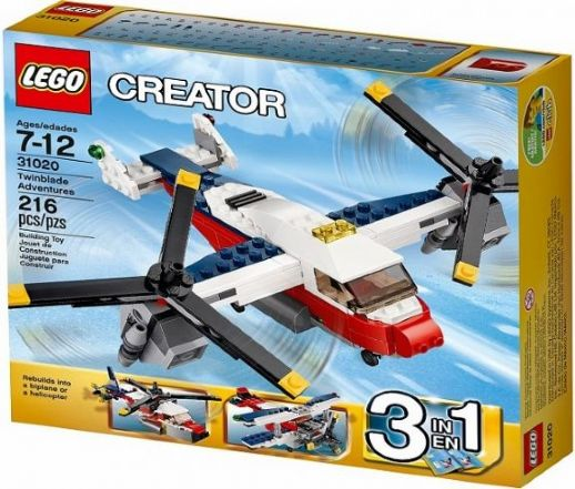 LEGO 31020 Twinblade Adventures 31020 sealed box front