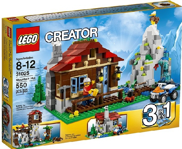 LEGO 31025 Mountain Hut 31025 sealed box front