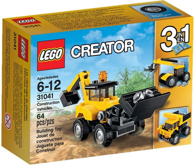 LEGO Construction Vehicles 31041 – Retired & Sealed