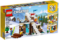LEGO Modular Winter Vacation 31080 – Retired & Sealed