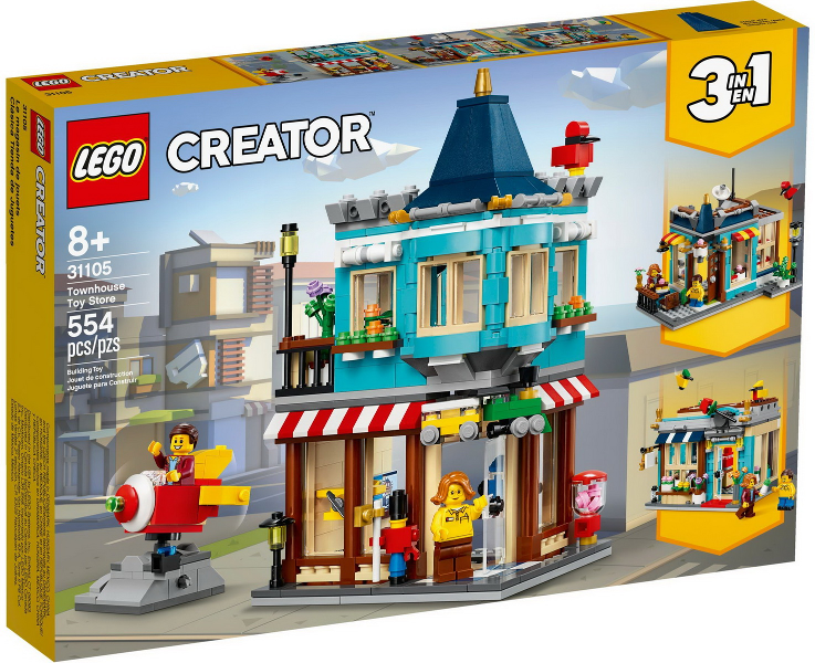 LEGO 31105 Townhouse Toy Store 31105 sealed box front