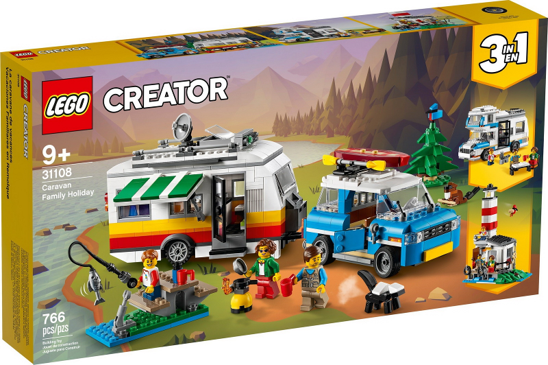 LEGO Caravan Family Holiday 31108 – Retired & Sealed