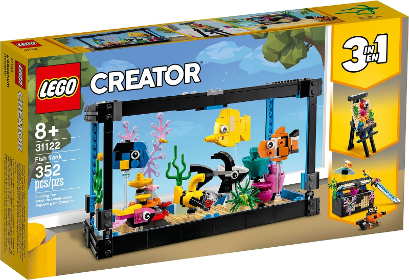 LEGO Fish Tank 31122 – Retired & Sealed