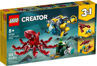LEGO 31130 Sunken Treasure Mission 31130 sealed box front