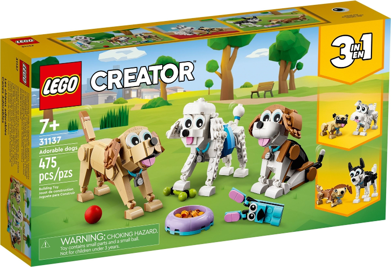 LEGO Adorable Dogs 31137 – Retired & Sealed