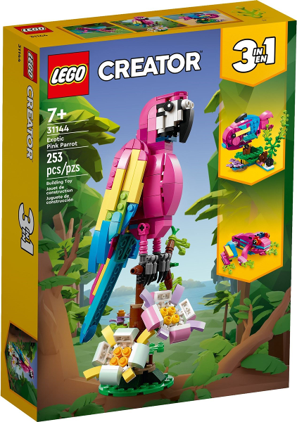 LEGO Exotic Pink Parrot 31144 – Retired & Sealed