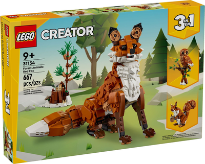 LEGO Forest Animals: Red Fox 31154 – Sealed UK Stock