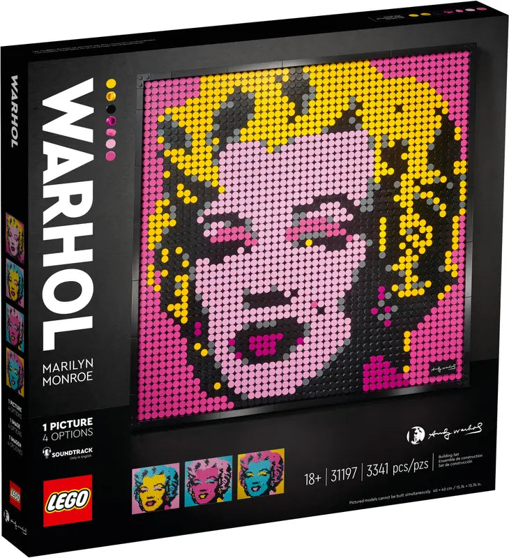 LEGO Art – Andy Warhol’s Marilyn Monroe (31197)