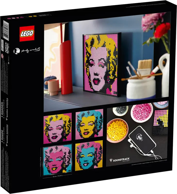 LEGO Art – Andy Warhol’s Marilyn Monroe (31197)