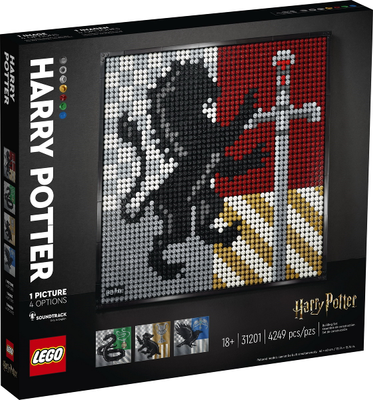 LEGO Harry Potter Hogwarts Crests 31201 – Retired & Sealed