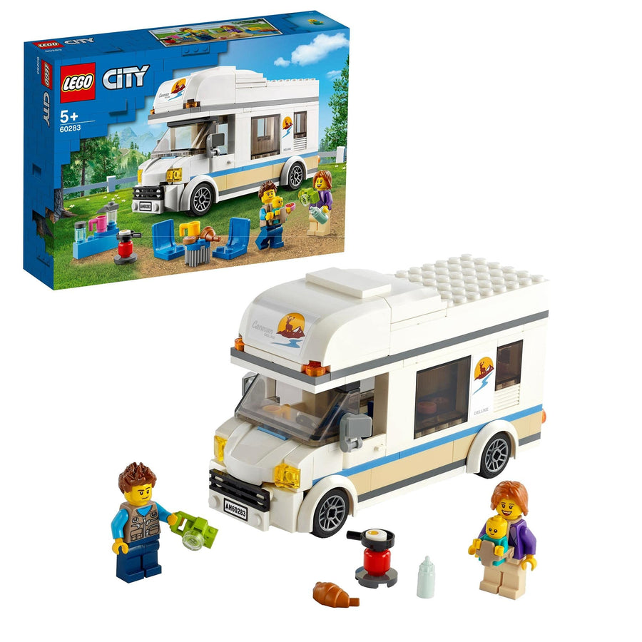 LEGO City Great Vehicles Holiday Camper Van Toy Car 60283 – Retired & Sealed