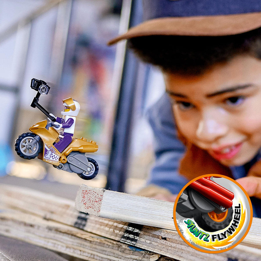 LEGO City Stuntz Selfie Stunt Bike Show Set with 60309 – Retired & Sealed