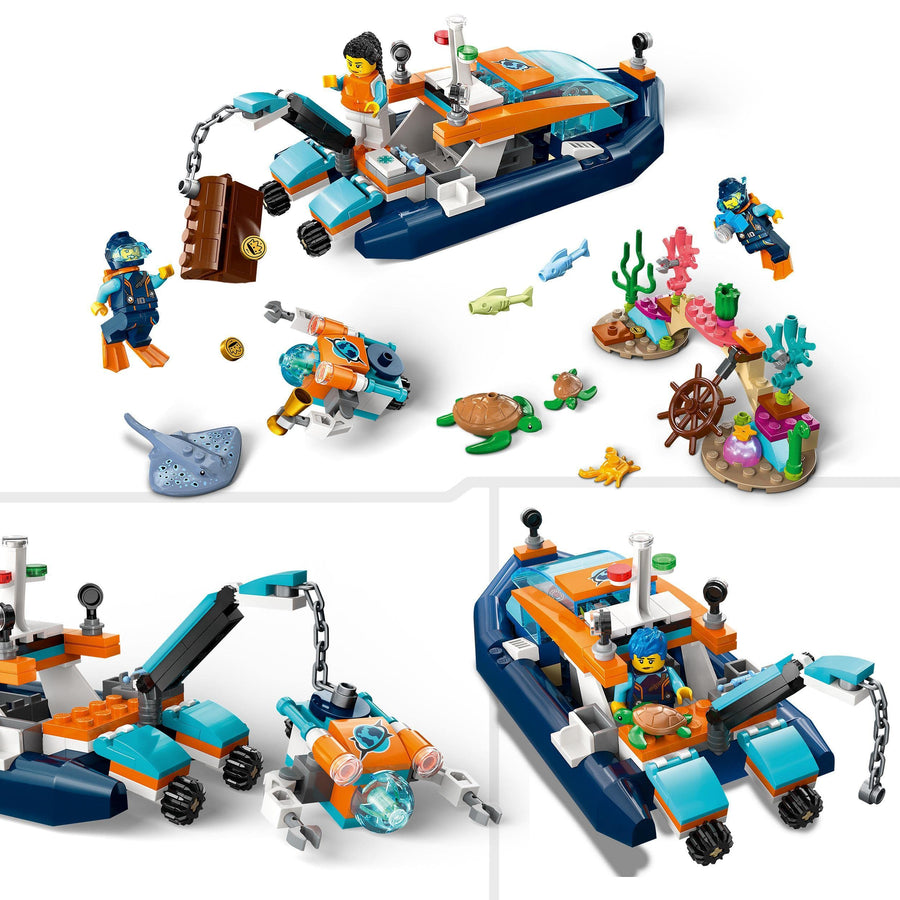 LEGO City Meeresforscher-Boot 60377 – Retired & Sealed