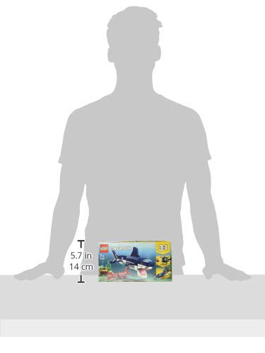 LEGO Creator 3in1 Deep Sea Creatures: Shark, Crab, 31088 – Retired & Sealed