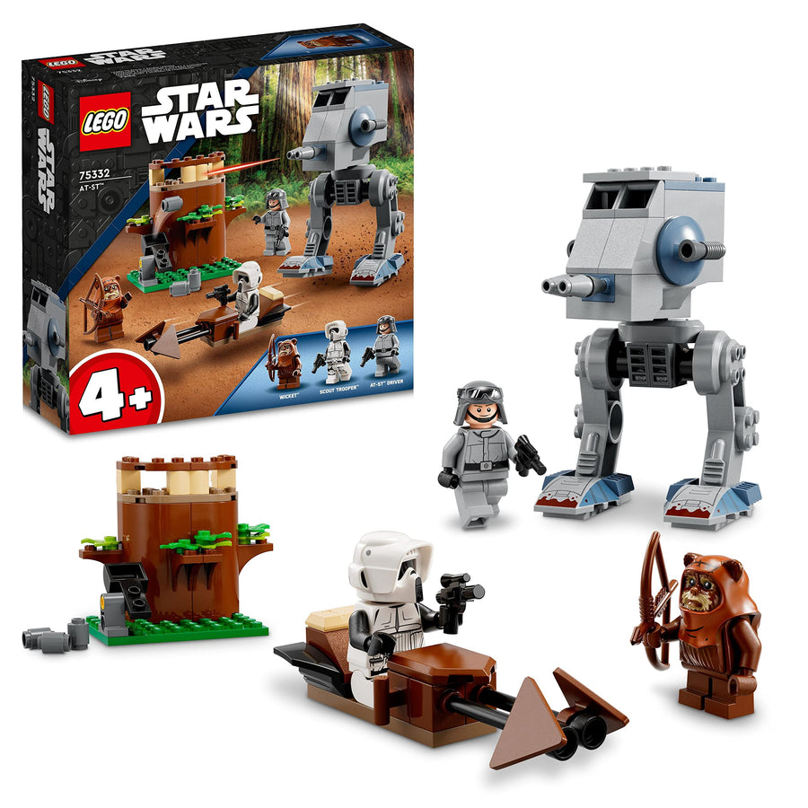 LEGO Star Wars AT-ST, Construction Toy for Preschool 75332 – Retired & Sealed