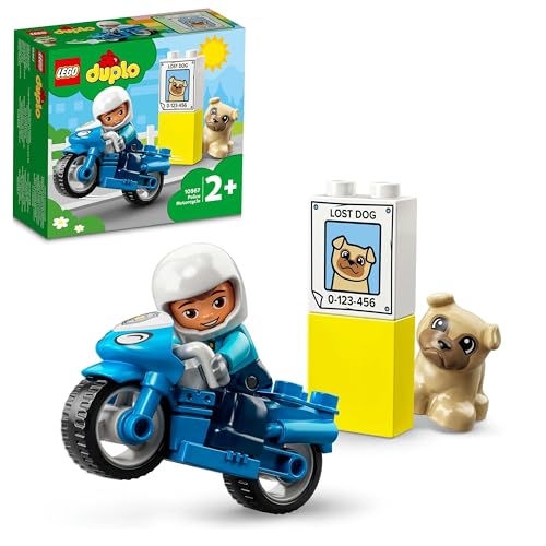 LEGO DUPLO Polizeimotorrad, Polizei 10967 – Retired & Sealed