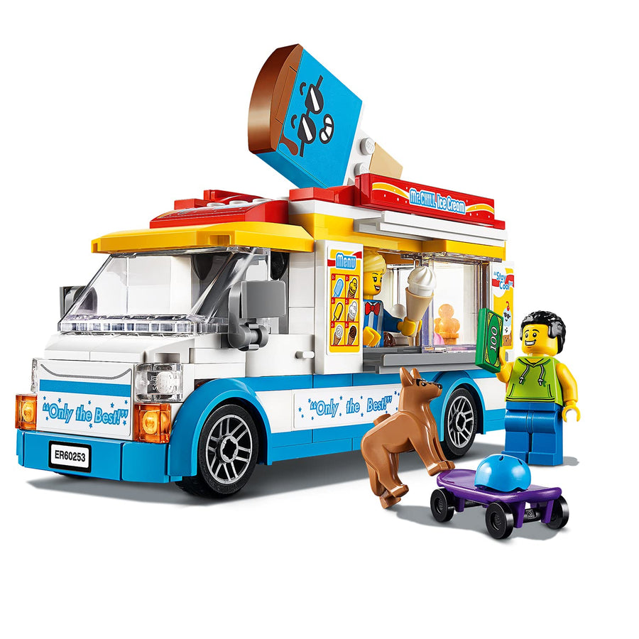 LEGO City Great Vehicles Ice Cream Van Truck Toy with 60253 – Retired & Sealed