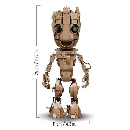 LEGO Marvel I am Groot Buildable Toy, Guardians of the 76217 – Retired & Sealed