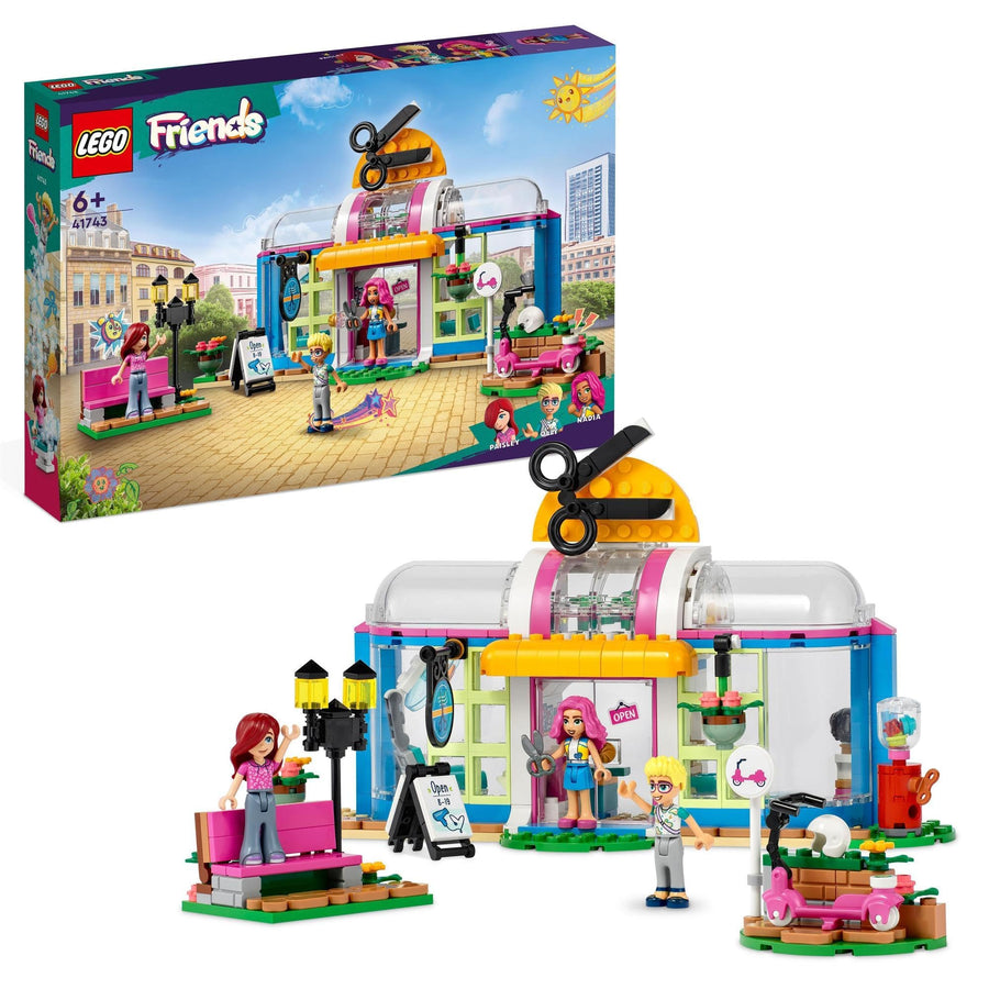 LEGO Friends Hair Salon, Toy Hairdressing Set with 41743 – Retired & Sealed