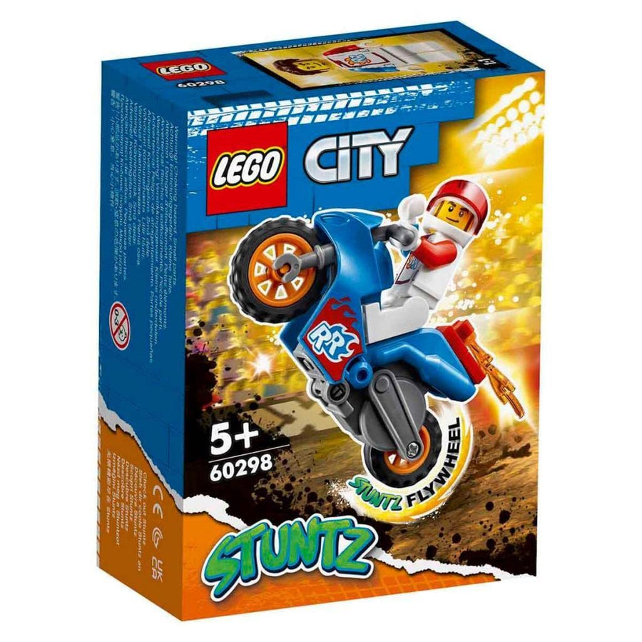 LEGO City Stuntz Rocket Stunt Bike Set With 60298 – Retired & Sealed