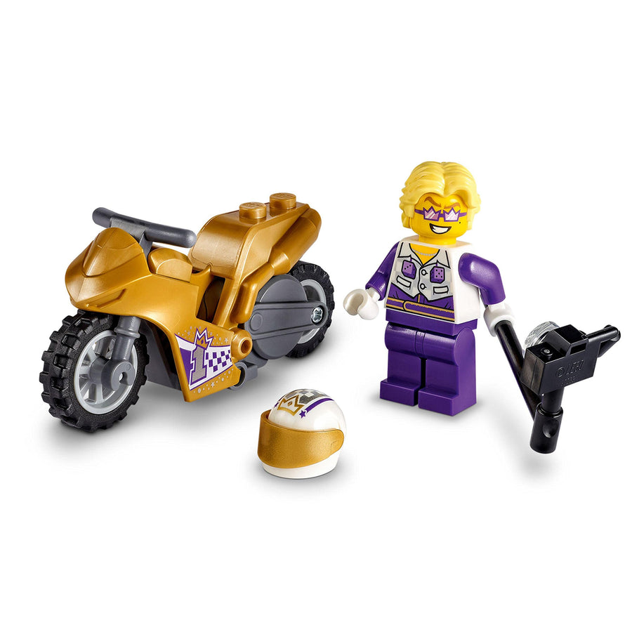 LEGO City Stuntz Selfie Stunt Bike Show Set with 60309 – Retired & Sealed