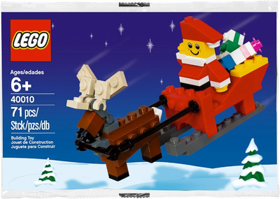 LEGO Santa with Sleigh 40010 – Retired & Sealed