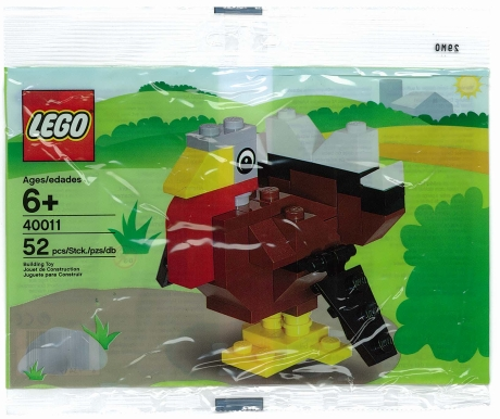 LEGO Thanksgiving Turkey 40011 – Retired & Sealed