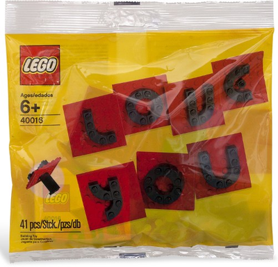 LEGO Valentine Letter Set 40016 – Retired & Sealed