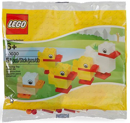 LEGO 40030 Duck with Ducklings 40030 sealed box front