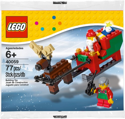 LEGO Santa's Sleigh 40059 – Retired & Sealed