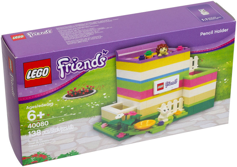 LEGO Friends Pencil Holder 40080 – Retired & Sealed