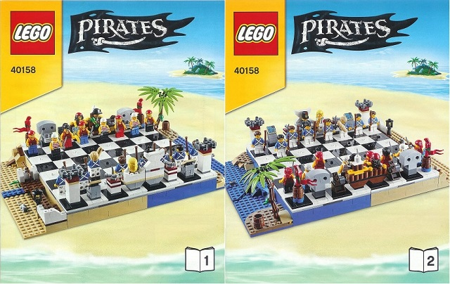LEGO Pirates Chess Set 40158 – Retired & Sealed