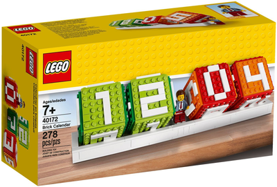 LEGO Brick Calendar 40172 – Retired & Sealed