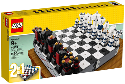 LEGO Iconic Chess Set Kid Movie toy building block 40174 – Retired & Sealed