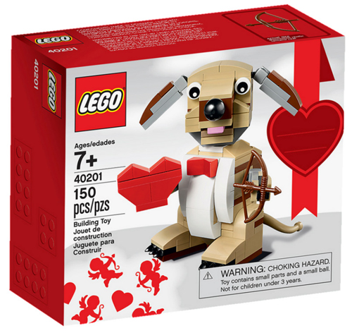LEGO Valentines Cupid Dog 40201 – Retired & Sealed