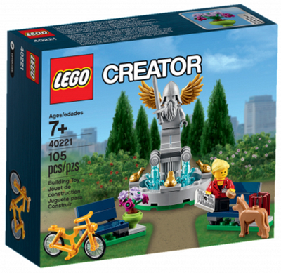 LEGO Fountain 40221 – Retired & Sealed