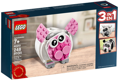 LEGO Mini Piggy Bank 40251 – Retired & Sealed