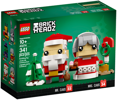 LEGO Mr. Claus & Mrs. Claus 40274 – Retired & Sealed