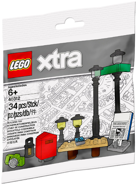 LEGO Street Lamps 40312 – Retired & Sealed