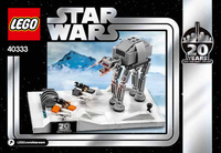 LEGO 40333 Battle of Hoth - 20th Anniversary Edition 40333 sealed box view 3