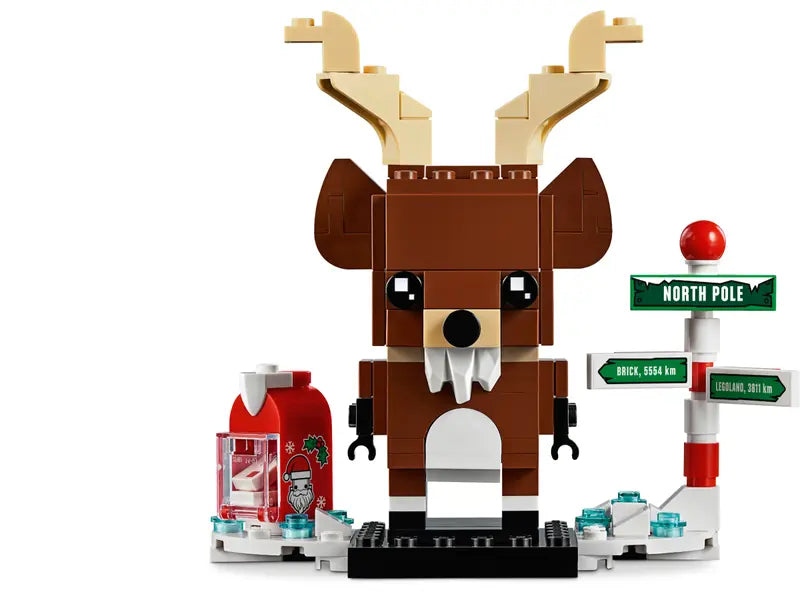LEGO BrickHeadz Reindeer, Elf & Elfie 40353 – Retired & Sealed