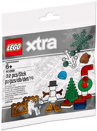 LEGO 40368 Xmas Accessories 40368 sealed box front